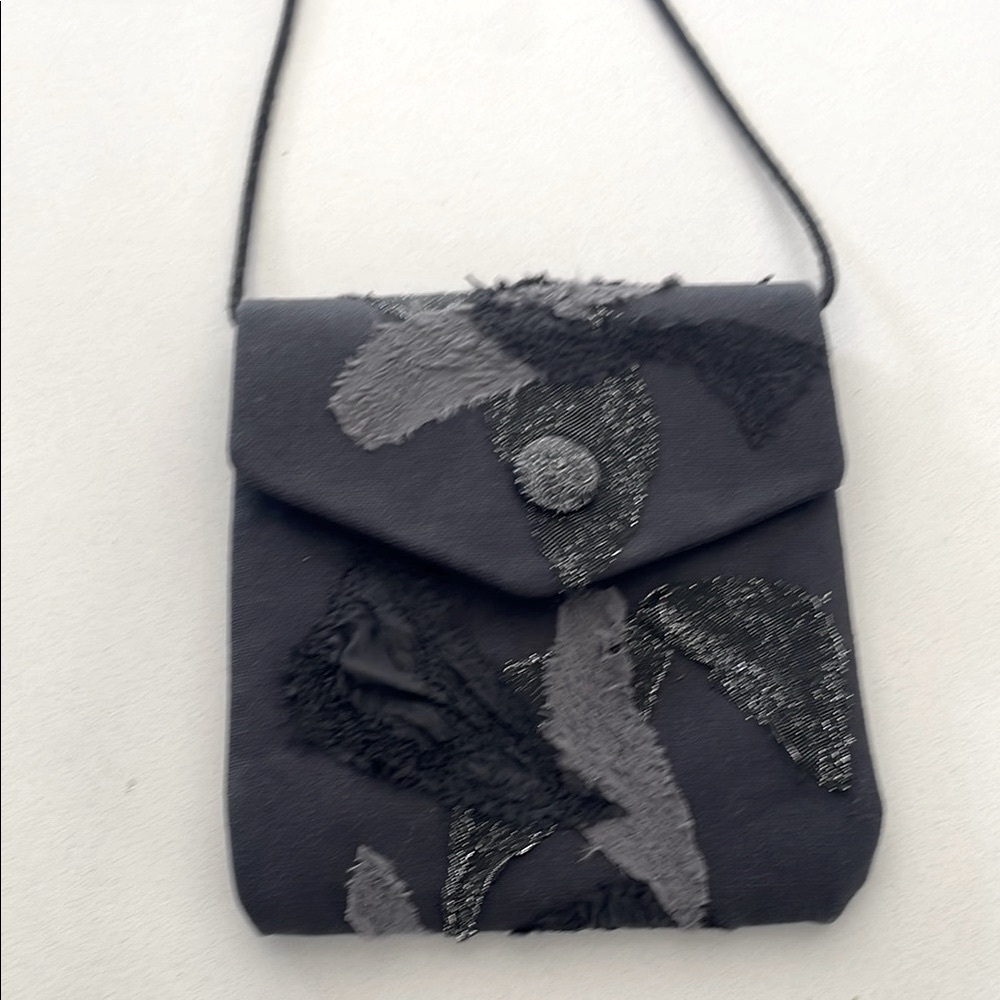 Stylish Black and Gray Women's Evening Bag